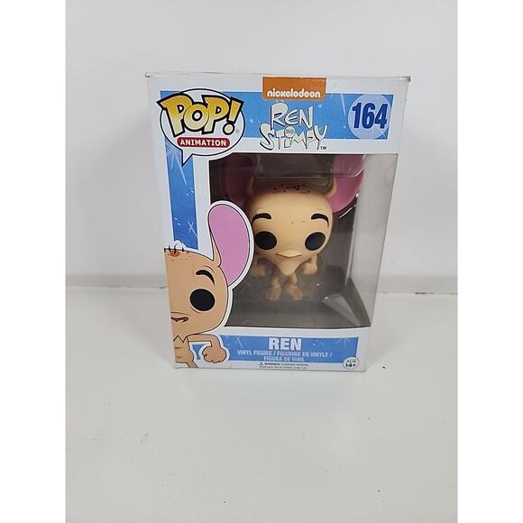 Funko Pop! Vinyl: Ren and Stimpy - Ren (Chase) #164 - Picture 1 of 7